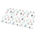 Защитный коврик для столешницы с принтом 90х45 Рисованные треугольники