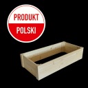 Деревянный огород 120x80x27 теплица овощной ящик
