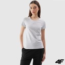 Женская футболка 4F Хлопковая спортивная футболка с логотипом Limited SS24