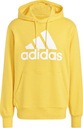 СВИТШОТ МУЖСКОЙ ADIDAS ESSENTIALS FRENCH TERRY Hoodie BIG LOGO ЖЕЛТЫЙ размер L