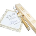 ŚWIECA NA CHRZEST SZATKA I ŚWIECA DO CHRZTU PUDEŁKO Pamiątka Chrztu Boho