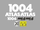 Наклейки упаковочные ATLAS 1004