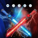 2 X МЕЧІ ЛАЗЕРНИЙ СВІТЛОВИЙ СЯЮЧИЙ ВОЇН РЕКВІЗИТ ДЛЯ КОСПЛЕЮ