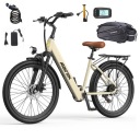 24-дюймовий електричний велосипед Aairsk SU7 Adults City 250W 36V13AH 60km NFC Ebike Bag