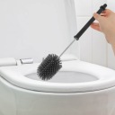 WYTRZYMAŁY UCHWYT DO SZCZOTKI WC ZŁĄCZE ŻELAZO CZARNE