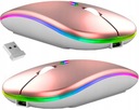БЕСПРОВОДНАЯ ИГРОВАЯ МЫШЬ С БЕСШУМНЫМ СВЕТОДИОДОМ RGB