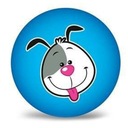 134401 РЕЗИНОВЫЙ МЯЧ СОБАКА 23 СМ ПУНКТ