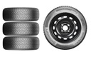 RUEDAS INVIERNO KIA RIO IV STONIC 185/65R15 CONTINENTAL 