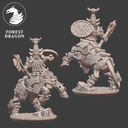 Dwarf Demonsmith Centaur Hero, 10 mm Warmaster