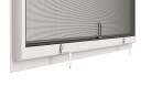 Москитная сетка рамочная, для окна, SlimLine 90x150см, WHITE RMM, прочная сетка