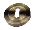 НИЖНЯЯ ДОСКА РОЗЕТКА ДЛЯ РУЧКИ КЛЮЧА, ПАТИНА, 55 мм