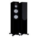 AUDIO MONITOR Silver 300 7G BLACK GLOSS FLOOR COLUMN
