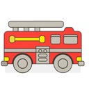 Органайзер для карандашей, пожарная команда, грузовик, стол, контейнер для ребенка