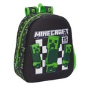 Рюкзак MINECRAFT CREEPER 3D ВЫПУКЛЫЙ 33см+
