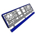 Рамка для номерного знака с СЕРТИФИКАТОМ PL, ТЕМНО-СИНЯЯ