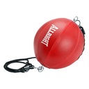 БОКСЕРСКАЯ ГРУША С РЕЗИНОВЫМИ БОТИНКАМИ красная ALLRIGHT REFLEX BALL