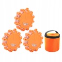 3 SZT. БЛІКИ ДОРОЖНЄ LED (СВІТЛОДІОД) 9 TRYBOW WODOODPORNE, ODPORNE NA WSTRZASY QP  (17885488147) фото min 12