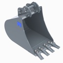 Łyżka Wacker Neuson Pogłębiona 400 mm