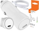 БЫСТРОЕ АВТОМОБИЛЬНОЕ ЗАРЯДНОЕ УСТРОЙСТВО PD 20 ВТ ДЛЯ IPHONE ANDROID LTC С КАБЕЛЕМ USB TYPE-C