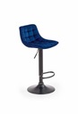 Барный стул Hoker H95 темно-синий