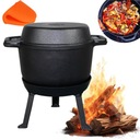 ЧУГУННАЯ ШАФТА 10Л ВЕНГЕРСКАЯ ОХОТНИЧЬЯ КОРЗИНА ГЛУБОКАЯ СКОВОРОДА 3в1 БЕСПЛАТНО