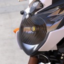 LAMP LED BA20D MOTORCYCLE 6000K LENS 