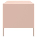 TABLE KAWOWY ROSE 68 X 50 X 50,5 CM ACIER ROSE 843031photo 6