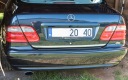 MERCEDES CLK C208 - НАКЛАДКА ХРОМ NA КРИШКУ БАГАЖНИКА БАГАНИК  фото 13