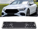 2PCS ЄВРОПЕЙСЬКИЙ КРІПЛЕННЯ NA TABLICE РЕЄСТРАЦІЙНА WYPOLEROWANE СТАЛІ I9  (17816853746) фото min 8