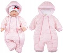 KOMBINEZON ZIMOWY OCIEPLANY piękny 68cm L128C