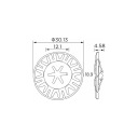 CLAMPS METAL VW 10 PCS EINPARTS  photo 6