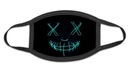 MASKA STREETWEAR TECHWEAR BAWEŁNIANA LED NEON PL