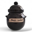 Керамическая кастрюля, керамический контейнер для сала, 1,7л.