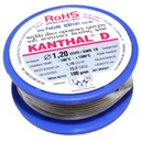 Odporový drôt KANTHAL D ⌀ 1,20mm Hmotnosť: 100g