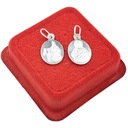 SZKAPLERZ SREBRNY MEDALIK Z MATKĄ BOSKĄ I JEZUSEM