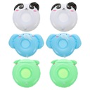 6 ШТ. ДУЮЩИЕ КАРТОННЫЕ ДЕРЖАТЕЛИ ДЛЯ НАПИТКОВ ДИЗАЙН ЖИВОТНЫХ