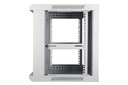 Шкаф-стойка Extralink 9U 600x450 Серый на стену
