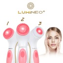 LUMINEO kefa masážny prístroj na čistenie tváre každá pleť + špeciálny gél Napájanie nabíjateľná batéria
