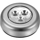 САМОКЛЕЯЩАЯСЯ СЕНСОРНАЯ ЛАМПА, НА АККУМУЛЯТОРЕ, 3 светодиода