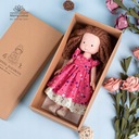 Ručne vyrobená figúrka bábiky Astoria 25 cm Waldorfská bábika Značka inna