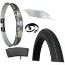 ОБОД ШИНЫ ТРУБКА СПИЦЫ Соски MOSQUITO 19 ДЮЙМОВ