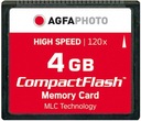 AgfaPhoto Compact Flash 4 ГБ Высокоскоростная 120x MLC