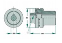 CLUTCH PUMP ENGINE GR2 4 KW -7,5 KW SHAFT 38MM 