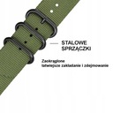 Pasek NATO Granatowy łatwy montaż JAKOŚĆ 22 mm Kod producenta zielony wojskowy