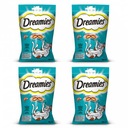 Лакомство DREAMIES с лососем для кошек 3+1 БЕСПЛАТНО