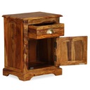 vidaXL Nočný stolík zo sheeshamového dreva, 40 x 30 x 50 cm Značka VidaXL