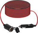 ПРОДОВЖУВАЧ ГНІЗДА ПРИКУРЮВАЧА 400 CM. МІЦНИЙ 15A РОЗЄМ ГНІЗДО 16 AWG МІДЬ  (17830979002) фото min 11