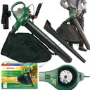 ЭЛЕКТРИЧЕСКАЯ САДОВАЯ ВОЗДУХОДУВКА ДЛЯ ЛИСТЕЙ ПЫЛЕСОС BOSCH + АКСЕССУАРЫ