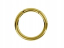 SS316L Кликер GOLD PVD 1,2х8