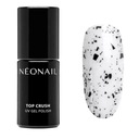 NEONAIL Top Hybrydowy TOP CRUSH BLACK GLOSS 7,2 ml- WYPRZEDAŻ